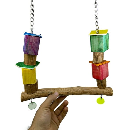 3207 Medium Chain Swing Bird Toy