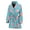 727, variant on Pink Floral Design Bathrobe Women