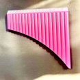 thumbnail image 4 of Flauta 18 tubos Panpipe música instrumento de viento y bolsa para estudiantes principiantes, Idea de regalo para músico principiante358, 4 of 5