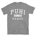 thumbnail image 1 of Puhi Hawaii Classic Established Men's Cotton T-Shirt, 1 of 1