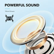 Soundcore By Anker Life U2i Wireless Neckband Headphones, 10mm Drivers with BassUp Technology