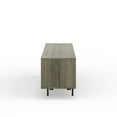 thumbnail image 6 of Atlas 78" x 20" Modern TV Stand Cabinet - Dark Taupe Frame, Dark Taupe Door/Drawers, Black Base, 6 of 8