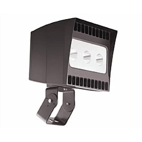 RAB Lighting EZFLOOD 78W Cool LED Spotlight Trunnion Mount Bronze