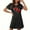 Black, variant on Zorckvet Nightgowns for Women Heart Graphic Short Sleeve Sleepshirts Trendy Soft Plus Size Valentine Crewneck Womens Nightshirts Comfy