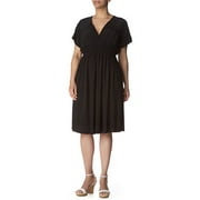 Metro7 - Women's Plus Jersey Dolman Dress