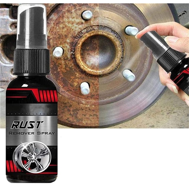 KDGENG Rustout Remover Spray, Multipurpose Rust Remover Spray for Rims, Rust Inhibitor Rust Remover Derusting Spray Car Maintenance Cleaning, for Car Repair (100ml)