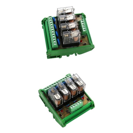 Npn Relay Module 2 Pieces /NPN Relay Module Four Panels Driver Board 12V for Electrical ...