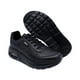 thumbnail image 5 of Tenis escolar Audaz para niño de corte piel negro Mulán con ajuste agujetas, 5 of 5