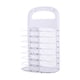 thumbnail image 2 of Cesta plegable para ropa sucia de pared | Organizador de plástico transpirable para baño y lavandería | Blanco o azul, 2 of 6