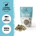 thumbnail image 6 of Canine Cravers Single Ingredient Dog Treats – Crispy Cod Skins - Human Grade Air Dried Hypoallergenic Pet Food – Grain, Gluten, and Soy Free – 100% All Natural – 4 oz Bag, 6 of 8