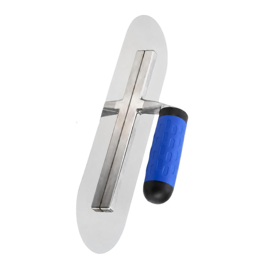 CIYISON Rounded Edge Finishing Trowel with Uninterrupted Working Face