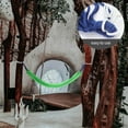 thumbnail image 3 of OULII 1ensemble Hamac en Toile Verte Portable pour Camping en Plein Air avec Sac de Rangement, 3 of 7