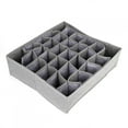 thumbnail image 4 of 30 Grids Folding Underwear Storage Box Divider Organizer Socks Container, 4 of 8