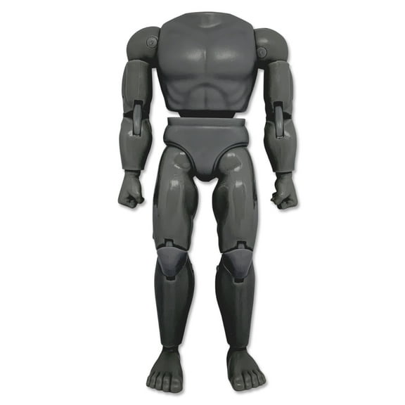Figures Toy Company 8 Inch Type S Retro Muscular Body (Black)
