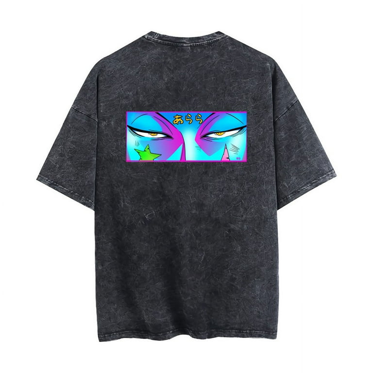 じょうたろう THNCLZX vintage Kujo Jotaro cotton T-shirt anime street hip