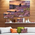 thumbnail image 3 of Blooming Heather at Dawn Panorama - Impression sur Toile Paysage, 3 of 4