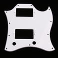 thumbnail image 3 of de guitarra eléctrica de repuesto, antiarañazos para guitarra 3 capas Blanco shamjiam Guitarra eléctrica SG Pickguard, 3 of 9