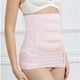 thumbnail image 4 of Conjunto de 4 fajas moldeadoras posparto de satén de color liso para mujer, para embarazadas, 4 of 5
