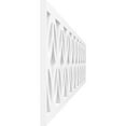 thumbnail image 3 of Ekena Millwork 46 5/8"W x 8"H x 3/8"T Crosby Fretwork Moulding, Architectural Grade PVC, 3 of 13