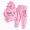 Y147-Red, variant on NOLDARES Boys Girls Clothes Long Sleeve Graphic Print Hoodie and Jogger Pants Set 2 Piece Fall Outfit(Y147-White)