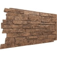 thumbnail image 5 of Ekena Millwork 49"W x 25.50"H x 1.25"D Acadia Ledge Stacked Stone, StoneWall Faux Stone Siding Panel, Sedona, 5 of 11