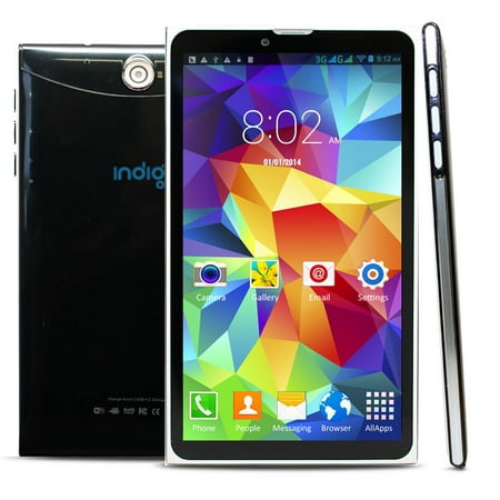 Indigi® 7inch Factory Unlocked 3G SmartPhone 2-in-1 Phablet Android 4.4 KitKat Tablet PC w/ WiFi + Bluetooth