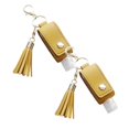 thumbnail image 1 of Oleegame 2PC Travel Bottle And Keychain Holder Refillable Empty Bottles For Hand Sanitizer Yellow, 1 of 5