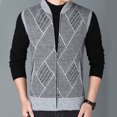 thumbnail image 3 of LOVZFMLL Jackets for Men's Fashions Sleeveless Garment Comfortable Breathable-Neck Blouses, 3 of 6