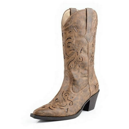 - Roper Western Boots Womens Fashion Tan 09-021-1556-0768 TA