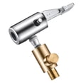 thumbnail image 2 of Adaptador de manguera de inflado de aire de neumático de aleación de Zinc, Conector de bomba inflable portátil para motocicleta, bicicleta y , Desinflado shamjiam Adaptador de manguera, 2 of 7