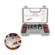 thumbnail image 4 of Kit De Lijadora De Tambor De 20 Piezas Multifuncional Con Husillo 80/120 Mangas Estuche De Transporte Accesorio De Lijadora De Tambor Juego De Prensa De Taladro De Lijado Para Carpintería Carpintería Noticed TO001670-00, 4 of 5