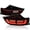 Black Housing Smoke Lens Red Fiber Optic, variant on Spec-D Tuning Black Smoke Full LED Tail Lights w/ Sequential Turn and Red Fiber Optic Lights Signal and Startup Animation Compatible with 2015-2020 Toyota Sienna, Left + Right Pair Assembly