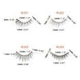 thumbnail image 3 of Unique Bargains 5 Pairs 3D False Eyelashes for Everyday Use Black, 3 of 5