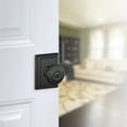 thumbnail image 6 of Schlage F40 GEO 716 ADD Addison Collection Georgian Privacy Knob, Aged Bronze, 6 of 7