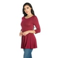 thumbnail image 2 of Women's 3/4 Merrow Stitch Tunic, 2 of 3