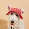 thumbnail image 3 of Breathable Pet Headgear - Buckle Adjustment - Soft Comfortable - Lovely Dress Up - Animal Park Dogs Hat, 3 of 8