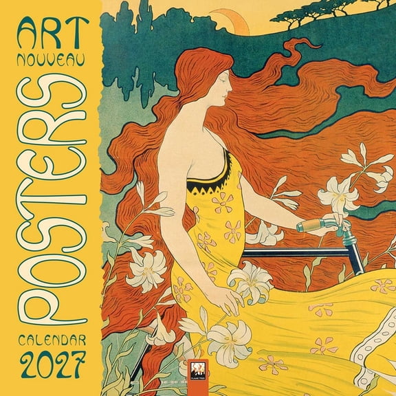 Art Nouveau Posters Wall Calendar 2027 (Art Calendar), (Paperback)