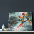 thumbnail image 3 of Logiee Exotic Birds Forest Print Canvas Wall Art ,Art Poster,Canvas Decorative Picture,Decor Wall Pictures for Living Room Bedroom Bathroom,Ready to Hang, 3 of 6