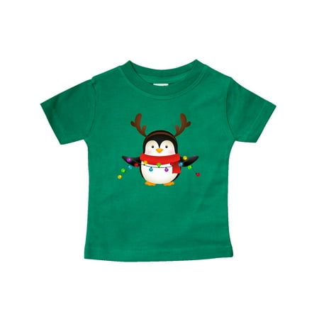 

Inktastic Penguin Xmas Gift Baby Boy or Baby Girl T-Shirt