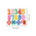 thumbnail image 2 of 2 Sets Kids Number Magnet Stickers Magnetic Number Decals Math Education Magnet, 2 of 2
