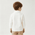 thumbnail image 5 of YOUYEDIAN Back to School Boys Polo Shirt Kids Long Sleeve Collared School Uniform Toddler Soft Cotton Shirts, 5 of 5