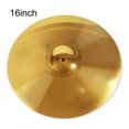 thumbnail image 1 of 8 10 12 14 16 Inch Drum Brass Cymbals Percussion Splash Crash Hi-Hat Cymbal, 1 of 1
