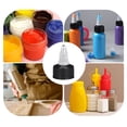 thumbnail image 5 of Uxcell 30 Pack Tapas de Tornillo Negras 24/410 para Botellas Exprimidoras de Repuesto para Manualidades, Artes, Pegamento y Líquidos, 5 of 5