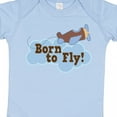 thumbnail image 4 of Inktastic Airplane Future Pilot Born to Fly Boys Baby Bodysuit, 4 of 5