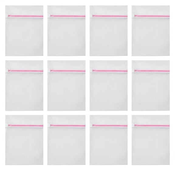 12pcs Laundry Bags, Fine Mesh Care Bags for Delicates, Bras & Underwear