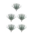 thumbnail image 2 of Cateissary 12x gran cantidad de plantas de plástico para decoración de plantas artificiales alta simulación planta simulada ramo vida verde Type2 NO2, 2 of 6