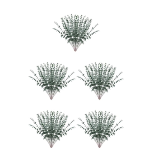 Advancent 12 paquetes / lote Ramo de plantas simuladas de bajo precio con alambre de hierro de alta rentabilidad con plasticidad arbitraria Type2 NO2