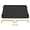 Black, variant on Riousery Premium Decorative Tray Elegant Exquisite Texture Ergonomic Serving Tray with Handles for Beauty Products Black, 11.81 inches / 30 cm Freestanding Makeup Organizer For Vanity
