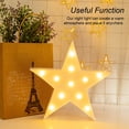 thumbnail image 3 of Yuarrent Luz de luna creciente, lámpara LED decorativa alimentada por batería, línea de arte, lámparas de iluminación encantadoras para decoraciones Iluminación navideña Stern Yuarrent HA060642-02, 3 of 6