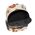 thumbnail image 6 of FORMRS School Backpack with Front Zippered Pocket 12" Student Travel Daypack, Beige Fall Coffee, 6 of 6
